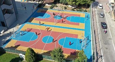 Büyükşehir’den 106 okula daha basketbol ve voleybol sahası