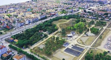 Derince Sağlıklı Yaşam Parkı havadan görüntülendi