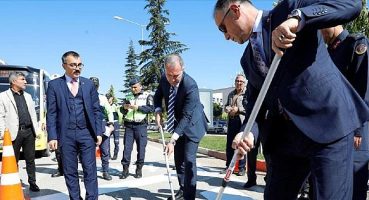 İnegöl’de “Yayalara Öncelik, Hayata Saygı Duruşu” Etkinliği Yapıldı