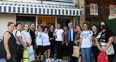 Karabağlar’da kadınlardan spor kurslarına yoğun ilgi