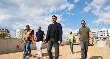 Katlı Kavşak Projesinde Çalışmalar Sürüyor