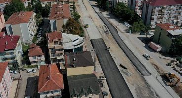 Kuruçeşme Tramvay Hattında yan yollar asfaltlandı