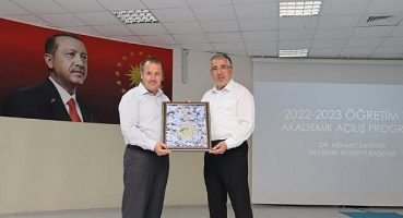 Nevşehir Belediye Başkanı Savran Recep Tayyip Erdoğan Anadolu Lisesi’ni Ziyaret Etti