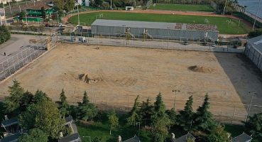 Alparslan Türkeş Spor Kompleksi’nde çalışmalar sürüyor