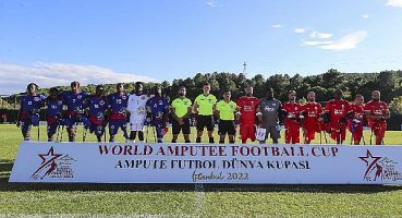 Ampute Futbol Dünya Kupası heyecanı TFF Riva Tesisleri’nde sürüyor