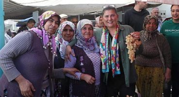 Başkan Çerçioğlu’ndan Koçarlı Pazarı’na Ziyaret