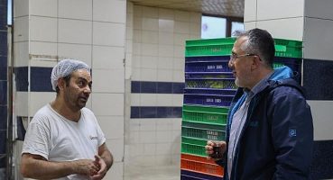 Başkan Savran, Güne Ekme Fabrikası Ziyareti İle Başladı