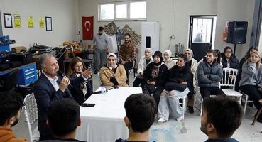 Başkan Taban Üniversite Öğrencileriyle Buluştu