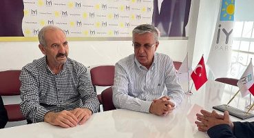 Başkan Topaloğlu’ndan İYİ Parti’ye tebrik ziyareti