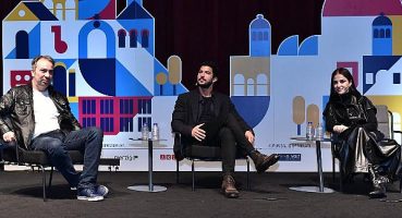 Beyoğlu Kültür Yolu Festivali Kapsamında Gerçekleştirilen Gençlik ve Çocuk Buluşmaları”nda Sipahi Dizisinin Başrol Oyuncuları Kaan Yıldırım ve Özge Gürel Gençlerin Sorularını Yanıtladı