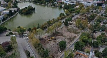 İzmit Millet Bahçesi için yıkımlar devam ediyor