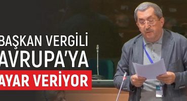 Karabük Belediye Başkanı Rafet Vergili Avrupa’ya Ayar Veriyor
