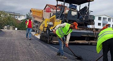 Kartepe Yeşiltepe Caddesi asfaltlandı