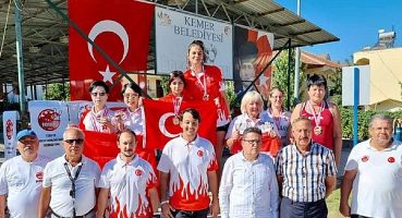 Kemer’de Bocce heyecanı sürüyor
