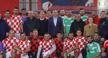 Kırsal Mahallelerarası Futbol Turnuvası’nda Cumhuriyet Kupası Tıfıllar’ın