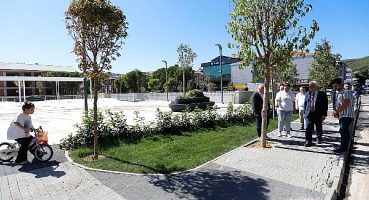 Menteşe Kent Meydanı Açılışa Hazırlanıyor