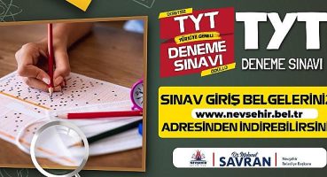 TYT Deneme Sınavına Katılacak Öğrenciler İçin Sınav Giriş Belgeleri Erişime Açıldı