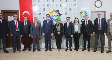 Aydın Büyükşehir Belediye Başkanı Özlem Çerçioğlu, Aydın Sanayi Odası’na (AYSO) nezaket ziyaretinde bulundu