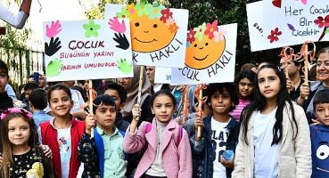 Ben çocuğum haklarımla varım