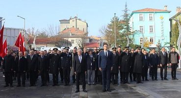 Bozkır Belediyesi: Mustafa Kemal Atatürk Vefatının 84.Yılında Gerçekleştirilen Törenle Anıldı