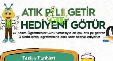 Bu Yıl Öğretmenler Günü Hediyesi İnegöl Belediyesi’nden