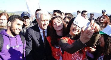 Ege Üniversitesi Ailesi, Milli Ağaçlandırma Gününde fidanları toprakla buluşturdu