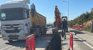 Gebze Muallimköy’de Atıksu Terfi Hattı Yapılıyor