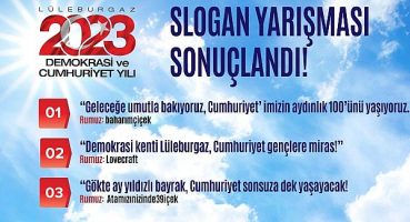 İşte Demokrasi ve Cumhuriyet Yılı sloganları