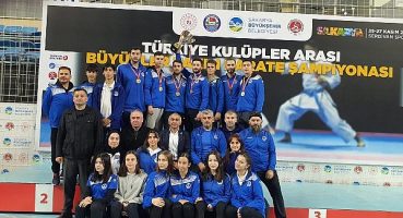 Kağıtspor Karate Erkek-Bayan Takımları Türkiye Şampiyonu oldu