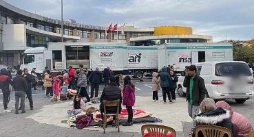 Kocaeli Büyükşehir’in mobil afet tırları Düzce’de