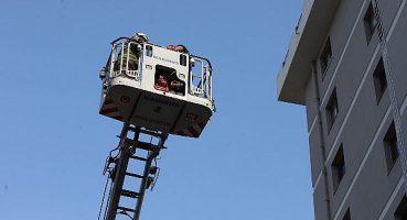 Narlıdere’de Gerçeğini Aratmayan Yangın Tatbikatı