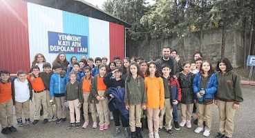 Öğrenciler çevre eğitimini yerinde alıyor