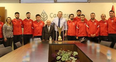 Şampiyon Takım Kupasıyla Çankaya’da