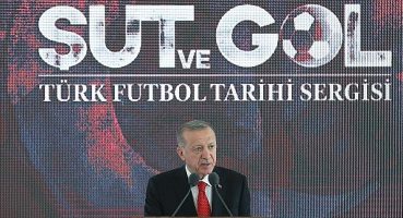 “Şut ve Gol: Türk Futbol Tarihi Sergisi”, Cumhurbaşkanı Erdoğan tarafından açıldı