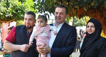 Yenişehir Belediyesi festivalde binlerce ziyaretçiyi ağırladı