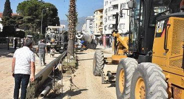 Yılmaz Akpınar Bulvarı Yenileniyor