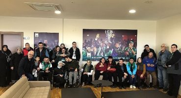 Bursaspor'a engelli bireylerden destek