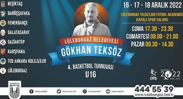 Gökhan Teksöz Basketbol Turnuvası başlıyor!