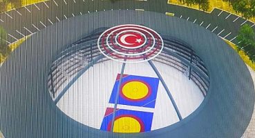 İshakçılar güreş alanına çatı kuruluyor