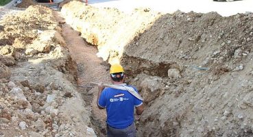 Manavgat’ta yağmur suyu çalışması