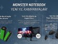 Monster'dan Hediyelik Ürünlerde Yılbaşına Özel Üçlü Kampanya