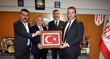 TFF Başkanı Mehmet Büyükekşi’den Antalyaspor’a Ziyaret