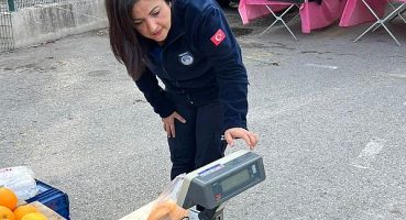 Zabıtadan gramaj kontrolü