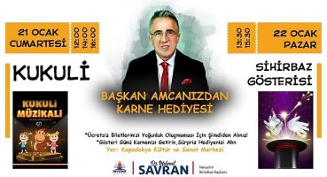 Çocukların Karne Hediyesi Hafta Sonu Nevşehir Belediyesi'nden
