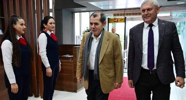 Galatasaray Başkanı Dursun Özbek Kemer Belediyesi'nde