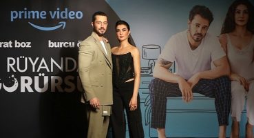 Prime Video'nun İlk Yerli Amazon Original Filmi Rüyanda Görürsün'ün Ön Gösterimi Murat Boz ve Burcu Özberk
