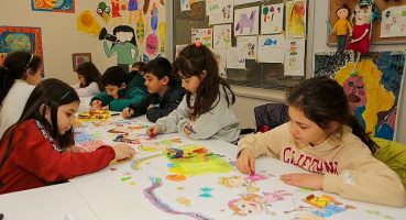 Cumhuriyet’in 100 Çocuğu İle Yarıyıl Sanat Atölyeleri Düzenledi