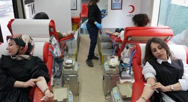 Birevim'den depremzedeler için kan bağışı