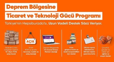 Hepsiburada Deprem Bölgesinde 2 yılda 10 milyar TL'lik Üretim ve Ticaret Hacmi Yaratacak
