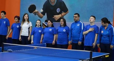 Büyükşehir'den özel sporcuların masa tenisi turnuvası